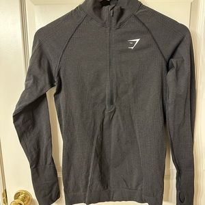 Gymshark vital seamless 2.0 1/2 zip pullover - small